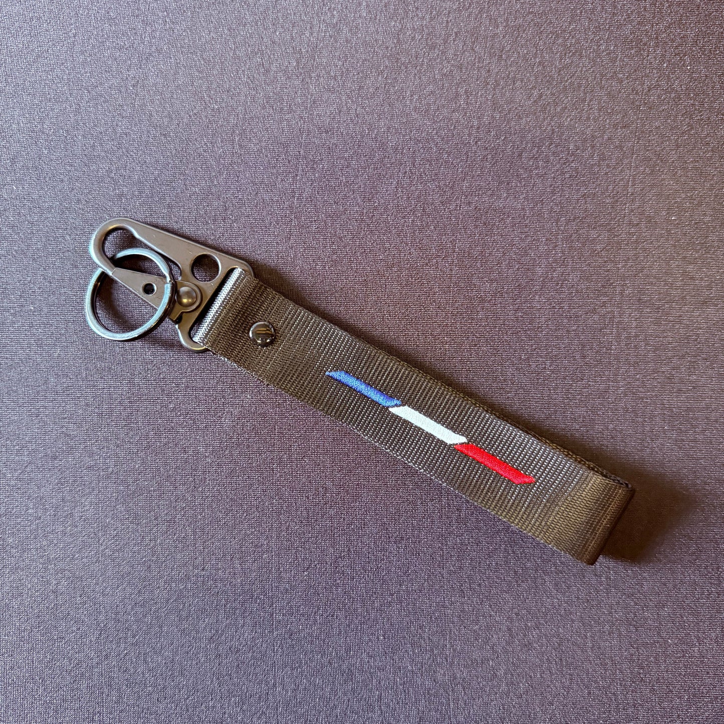 FRANCE WRIST STRAP KEYCHAIN