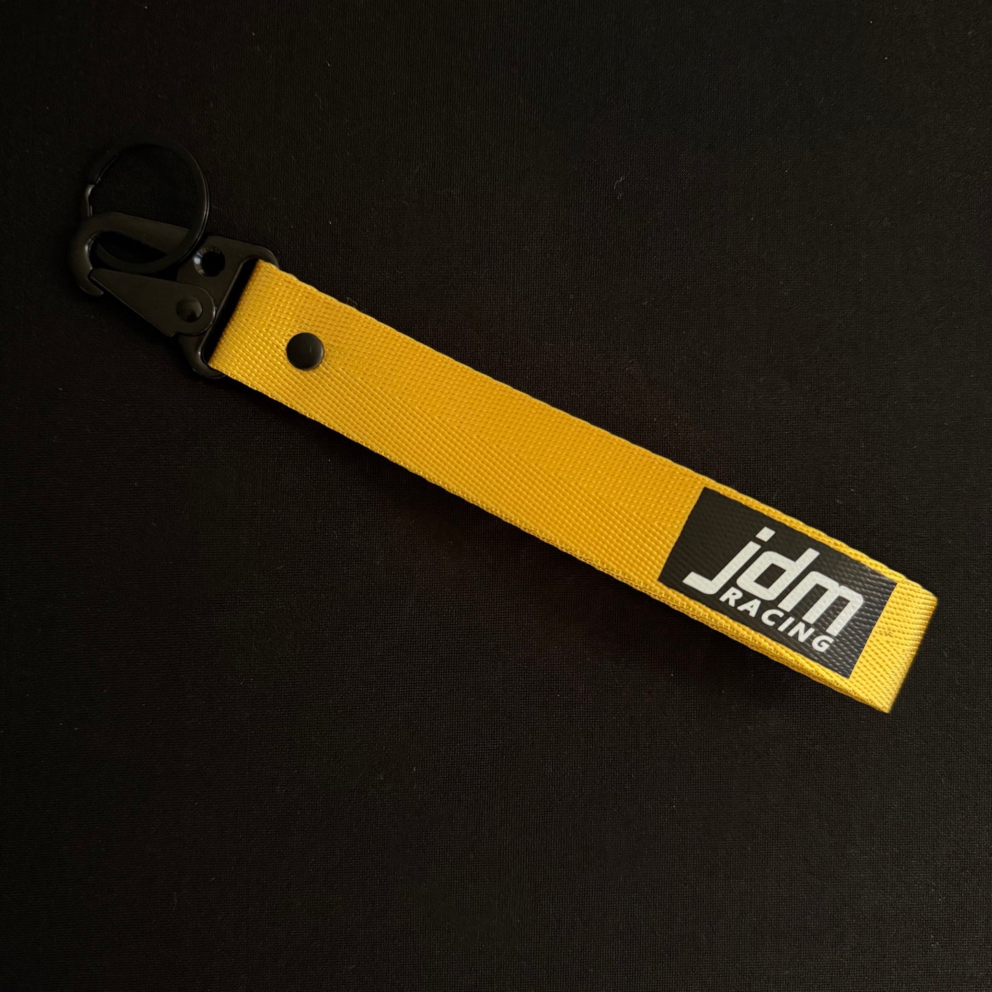 JDM YELLOW WRIST STRAP KEYCHAIN