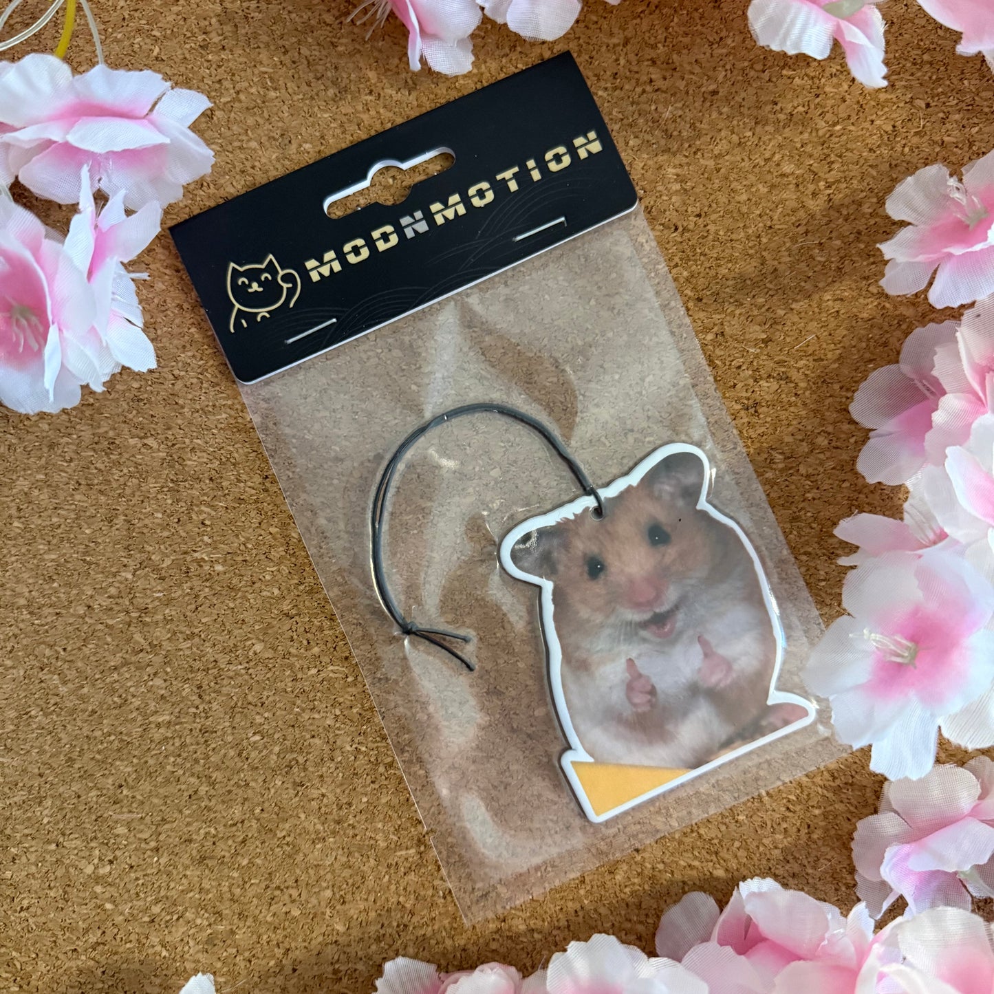 HAMSTER MEME V2 HANGING CAR AIR FRESHENER