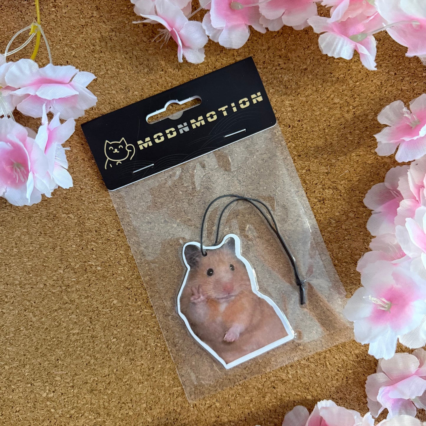 HAMSTER MEME V3 HANGING CAR AIR FRESHENER