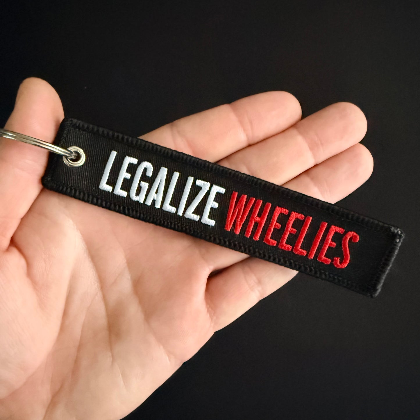 LEGALIZE WHEELIES JET TAG