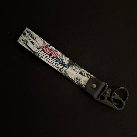 MIDNIGHT WRIST STRAP KEYCHAIN
