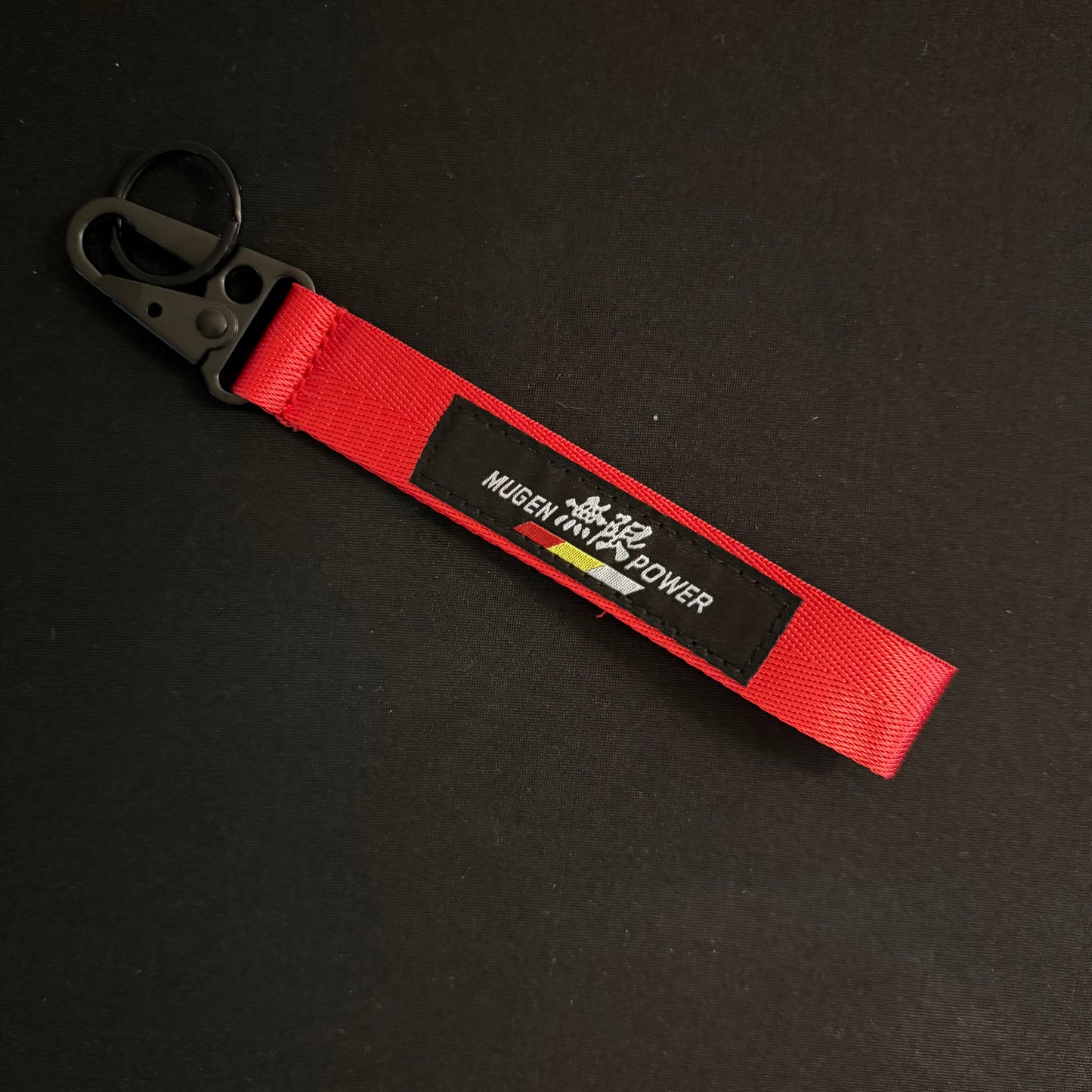 MUGEN STYLE RED 無限 WRIST STRAP KEYCHAIN