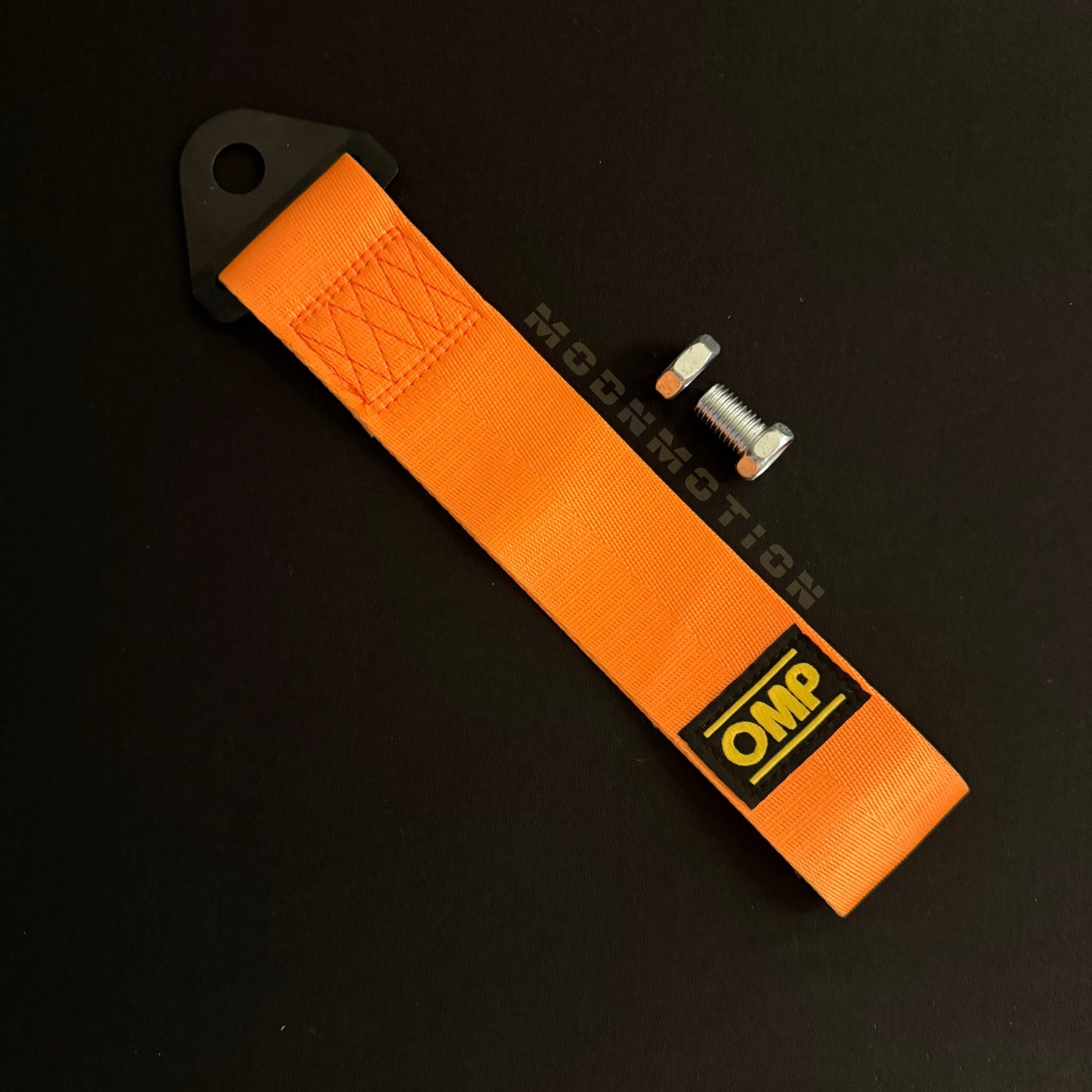 OMP STYLE ORANGE CAR TOW STRAP