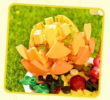 PIKACHU POTTED BONSAI BUILDING BLOCKS