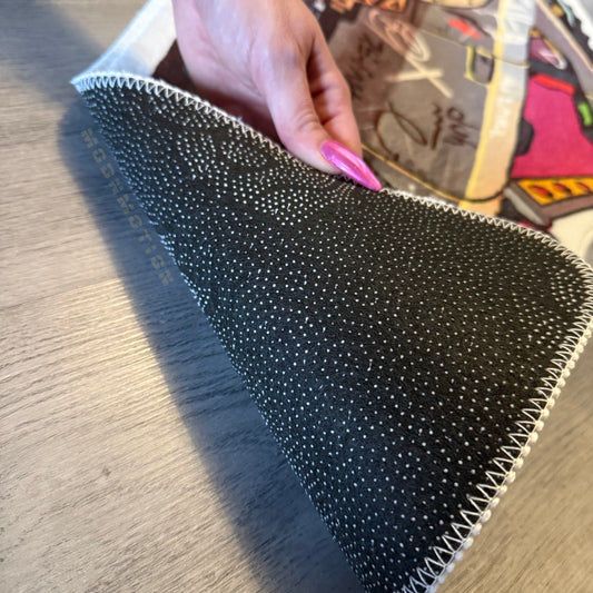 BLACK R33 STYLE DECORATION RUG