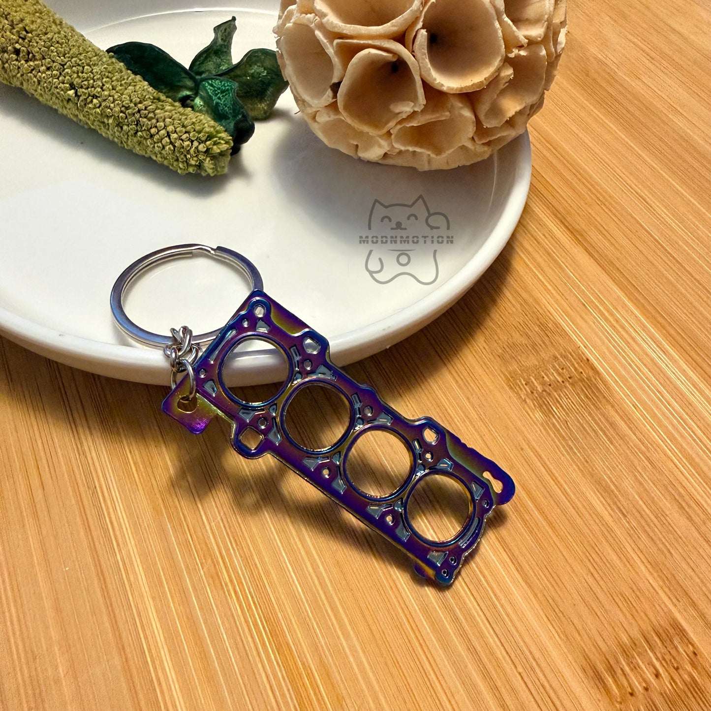 HEAD GASKET STYLE KEYRING