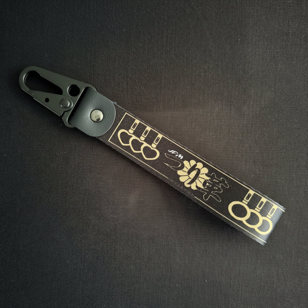JDM TSURIKAWA WRIST STRAP KEYCHAIN