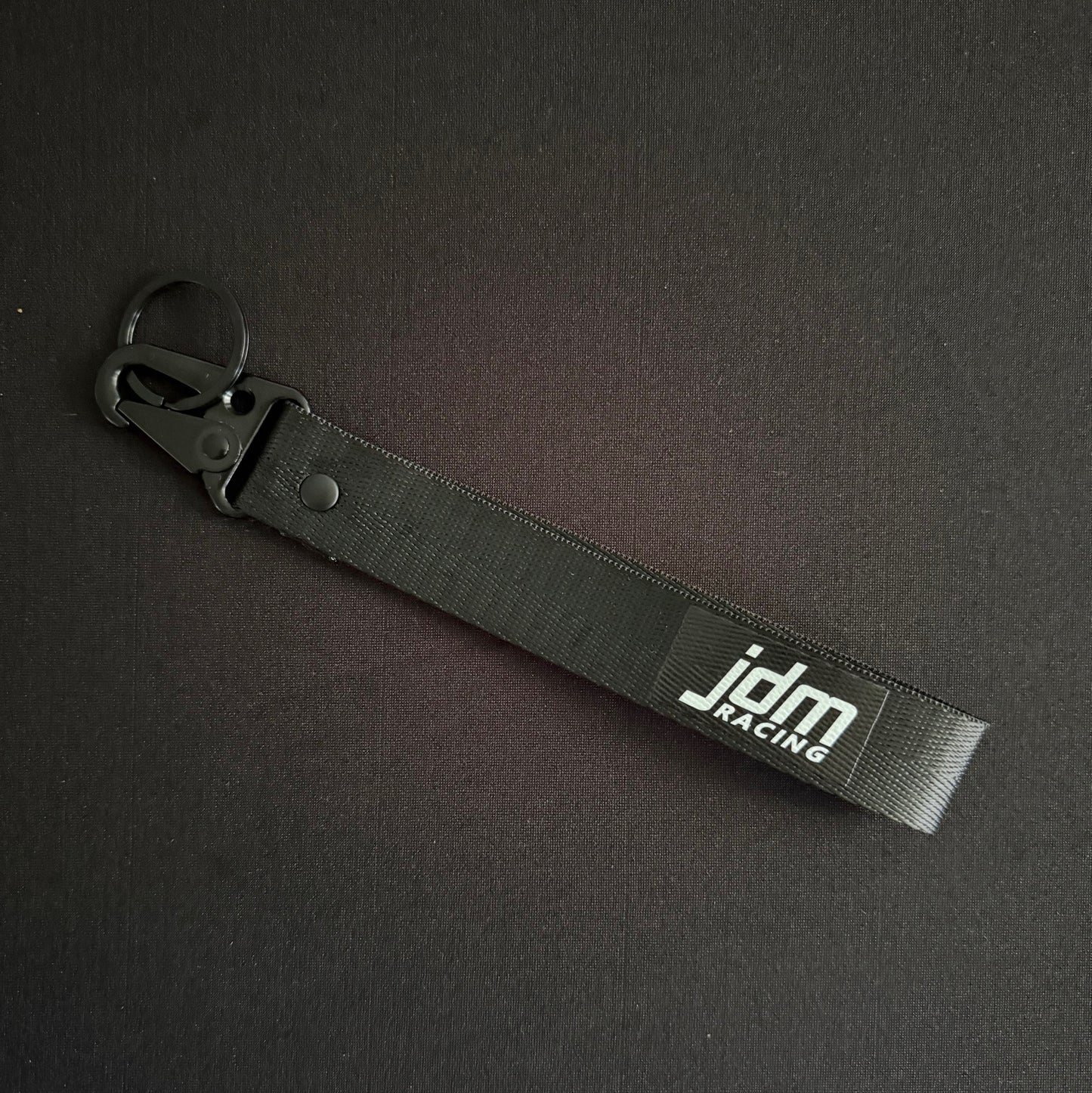 JDM BLACK WRIST STRAP KEYCHAIN