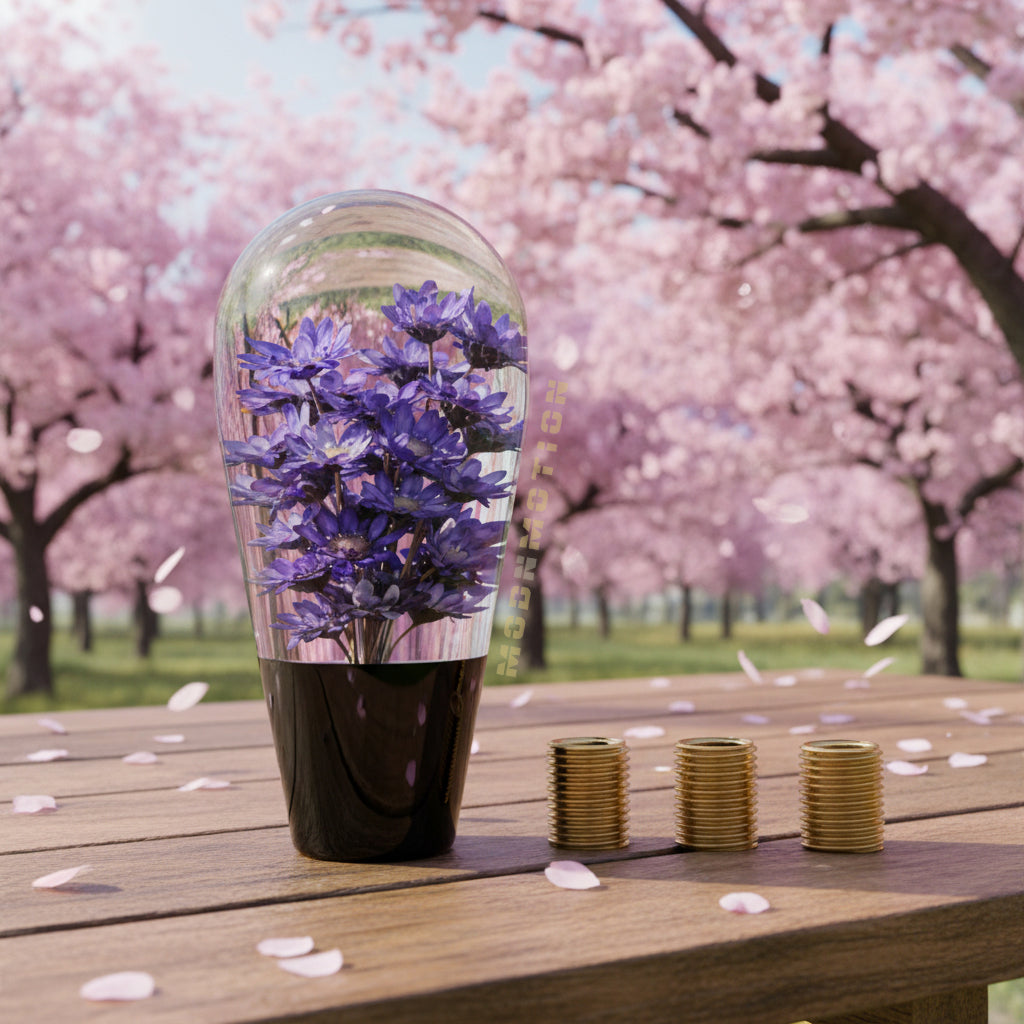 SUICHUUKA 水中花 PURPLE SHIFT KNOB - 9.5CM