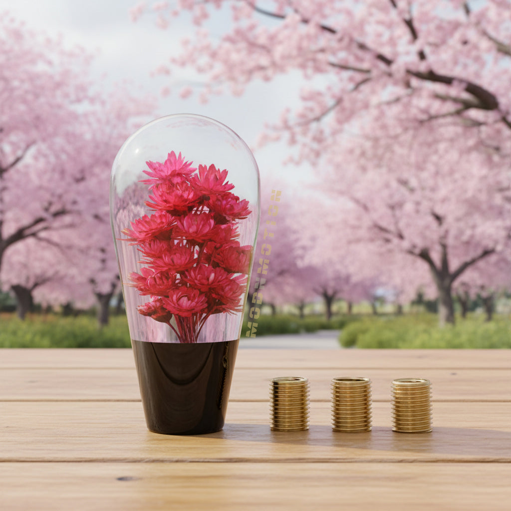 SUICHUUKA 水中花 RED SHIFT KNOB - 9.5CM