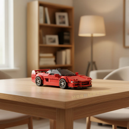 RED NSX BUILDING BLOCKS KIT