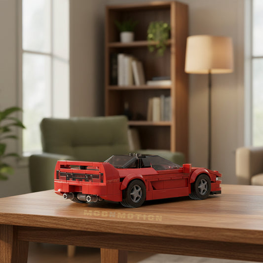 RED NSX BUILDING BLOCKS KIT