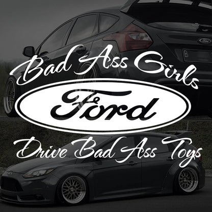 Bad Ass Girls Drive Bad Ass Toys