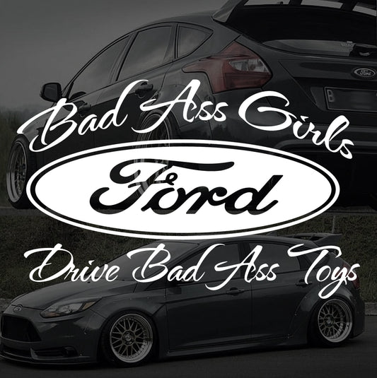 Bad Ass Girls Drive Bad Ass Toys