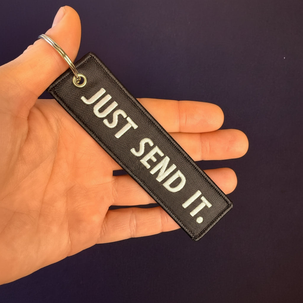 JUST SEND IT JET TAG