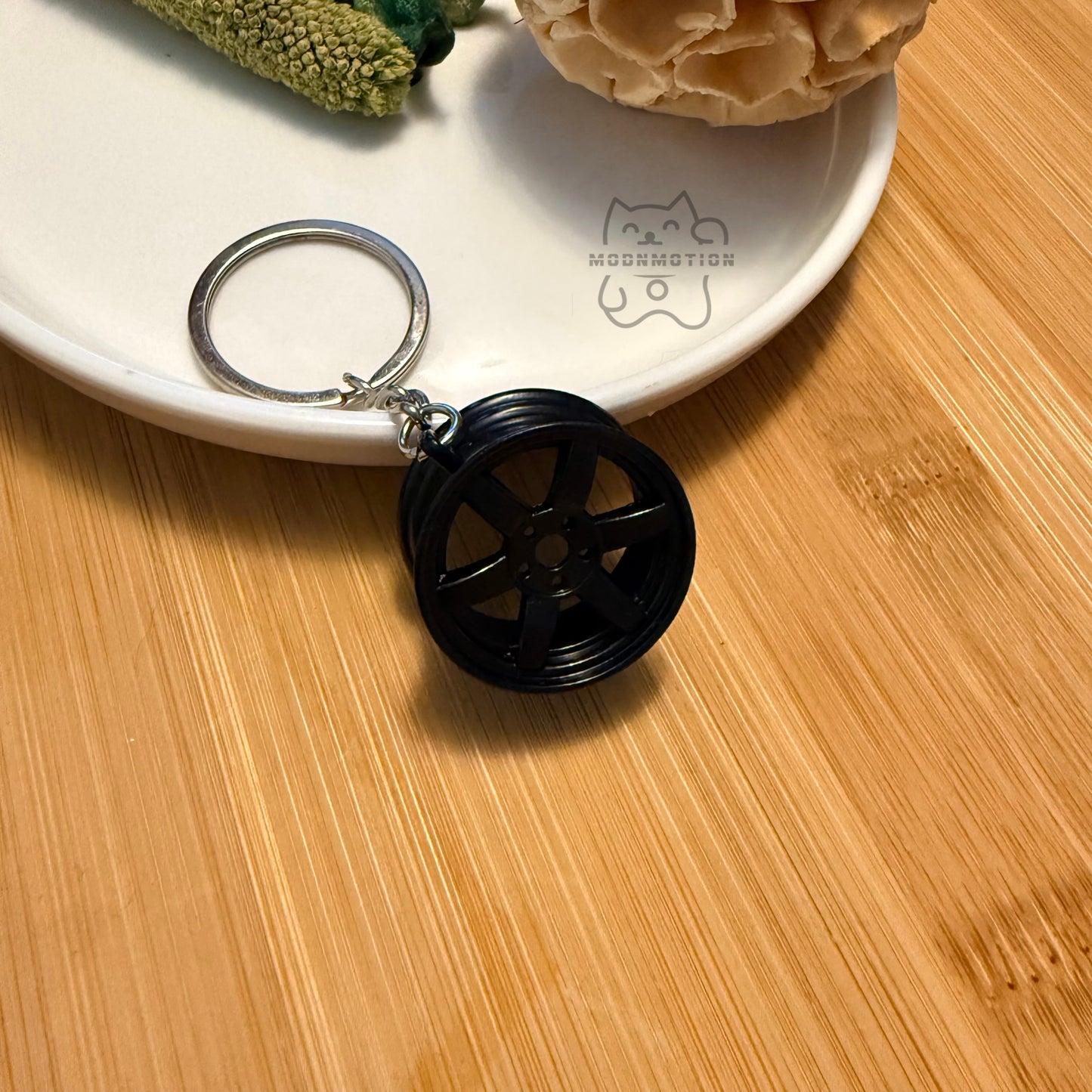 ALLOY WHEEL STYLE KEYRING