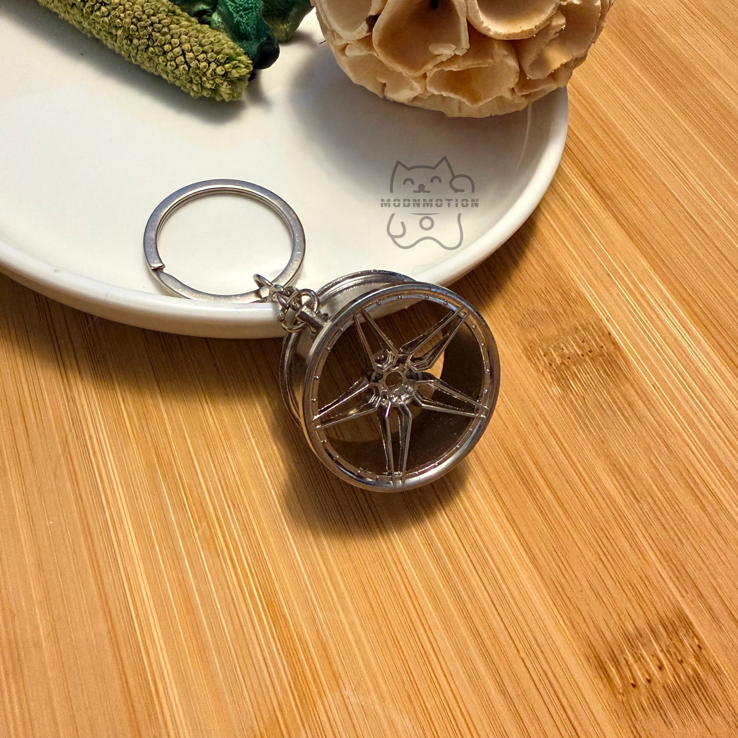 ALLOY WHEEL STYLE KEYRING