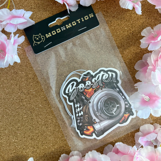 BOOSTER STYLE HANGING CAR AIR FRESHENER