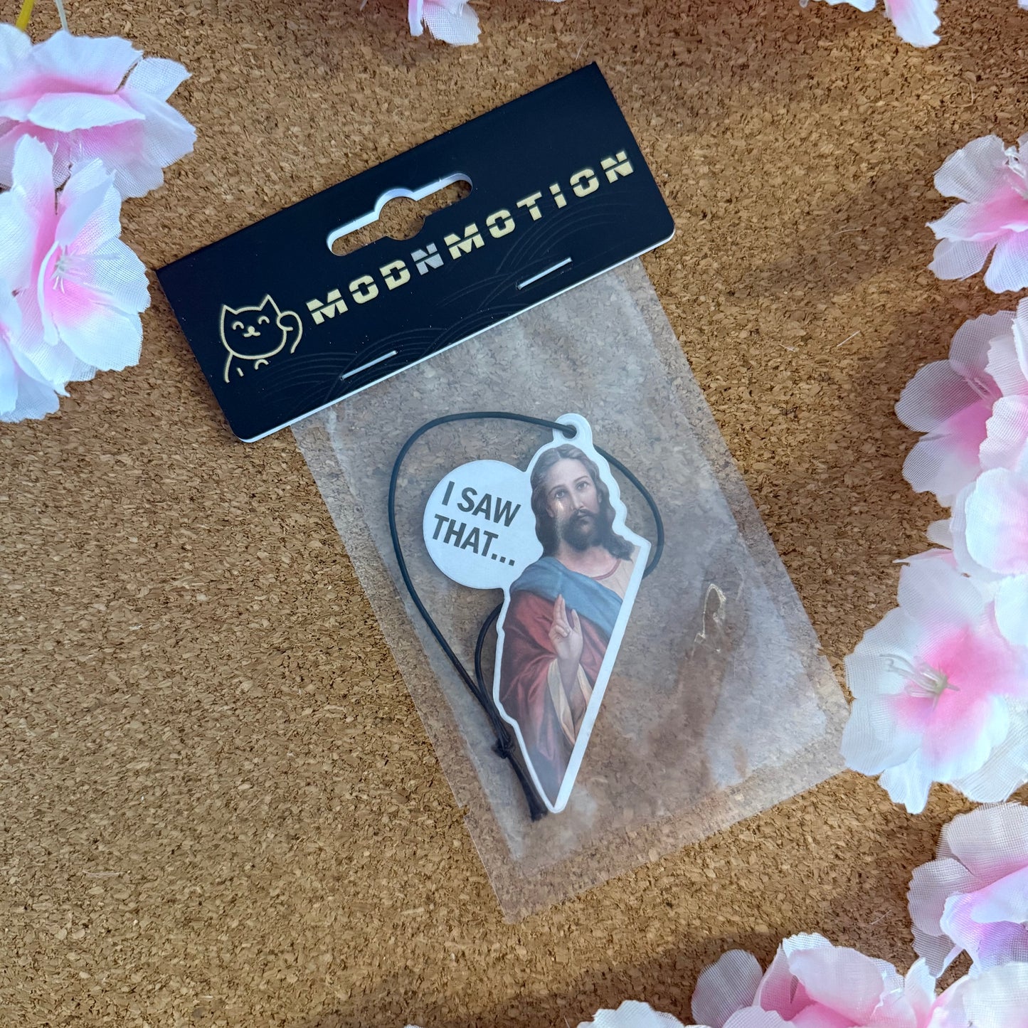 "I SAW THAT" MEME STYLE HANGING CAR AIR FRESHENER