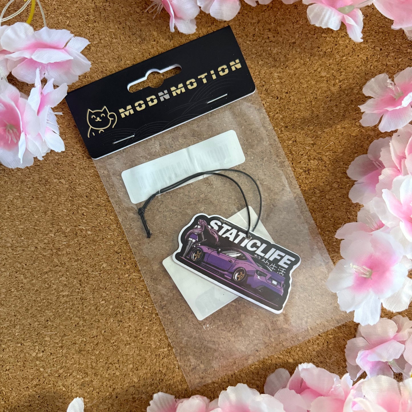 STATIC LIFE STYLE HANGING CAR AIR FRESHENER