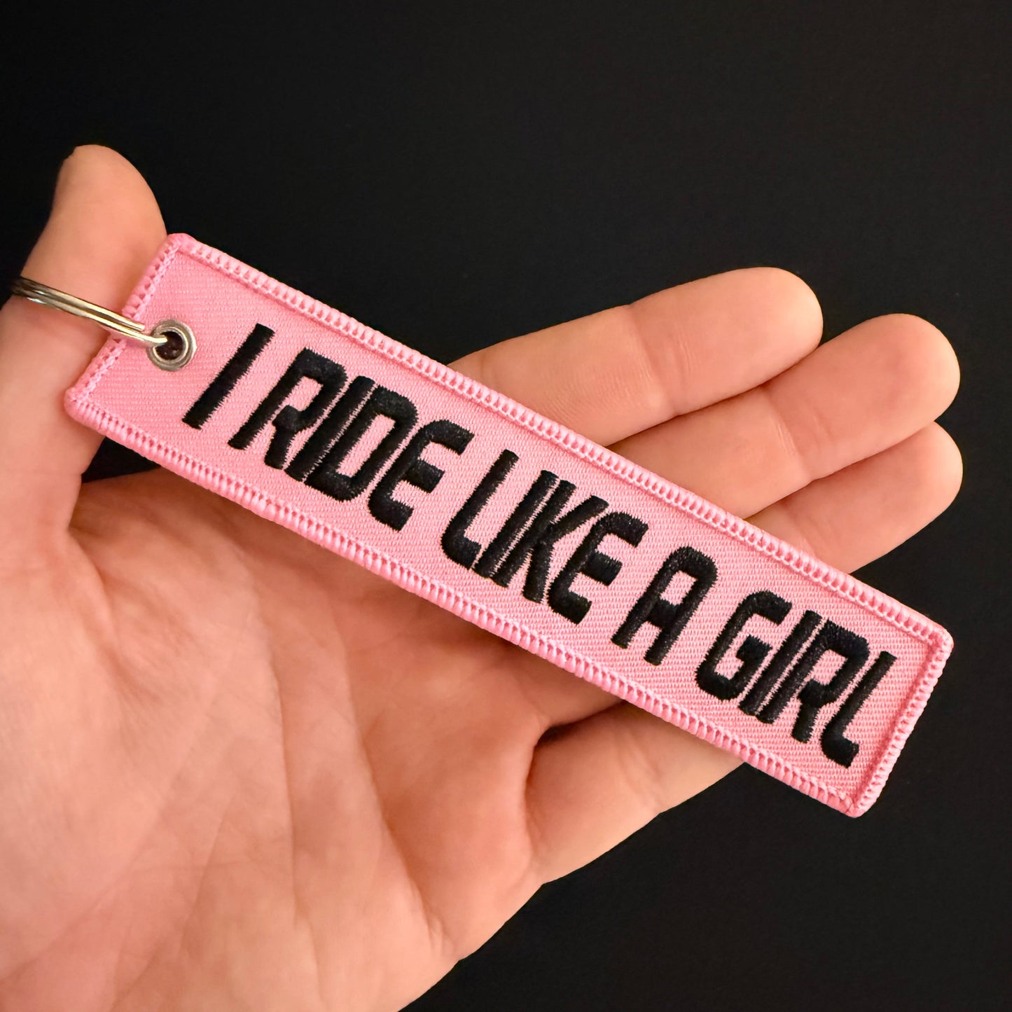 I RIDE LIKE A GIRL JET TAG