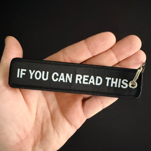 IF YOU CAN READ THIS BRING ME A BEER JET TAG