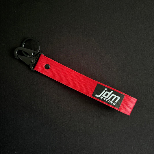 JDM RED WRIST STRAP KEYCHAIN