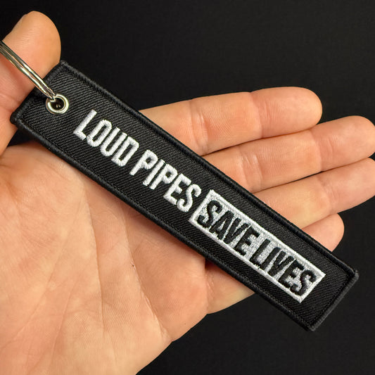 LOUD PIPES SAVE LIVES JET TAG