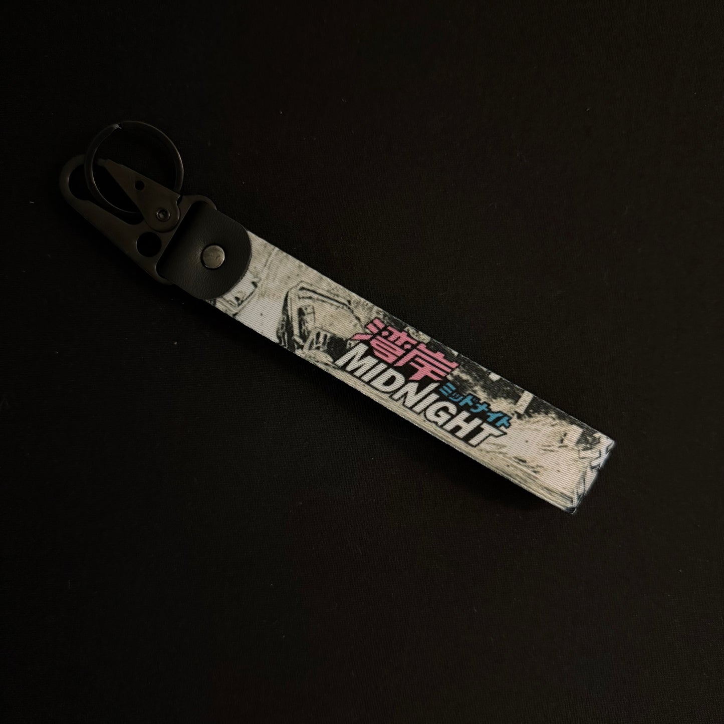 MIDNIGHT WRIST STRAP KEYCHAIN