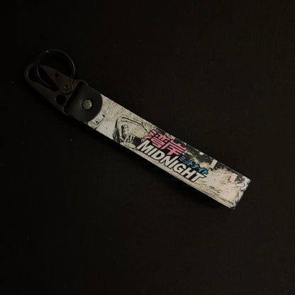 MIDNIGHT WRIST STRAP KEYCHAIN