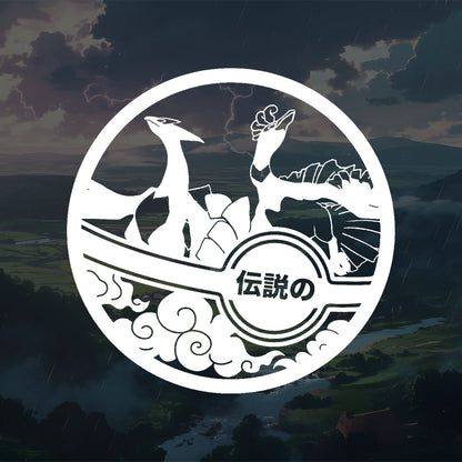 Pokemon Lugia and Ho-oh