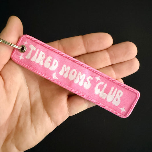 TIRED MOMS CLUB JET TAG