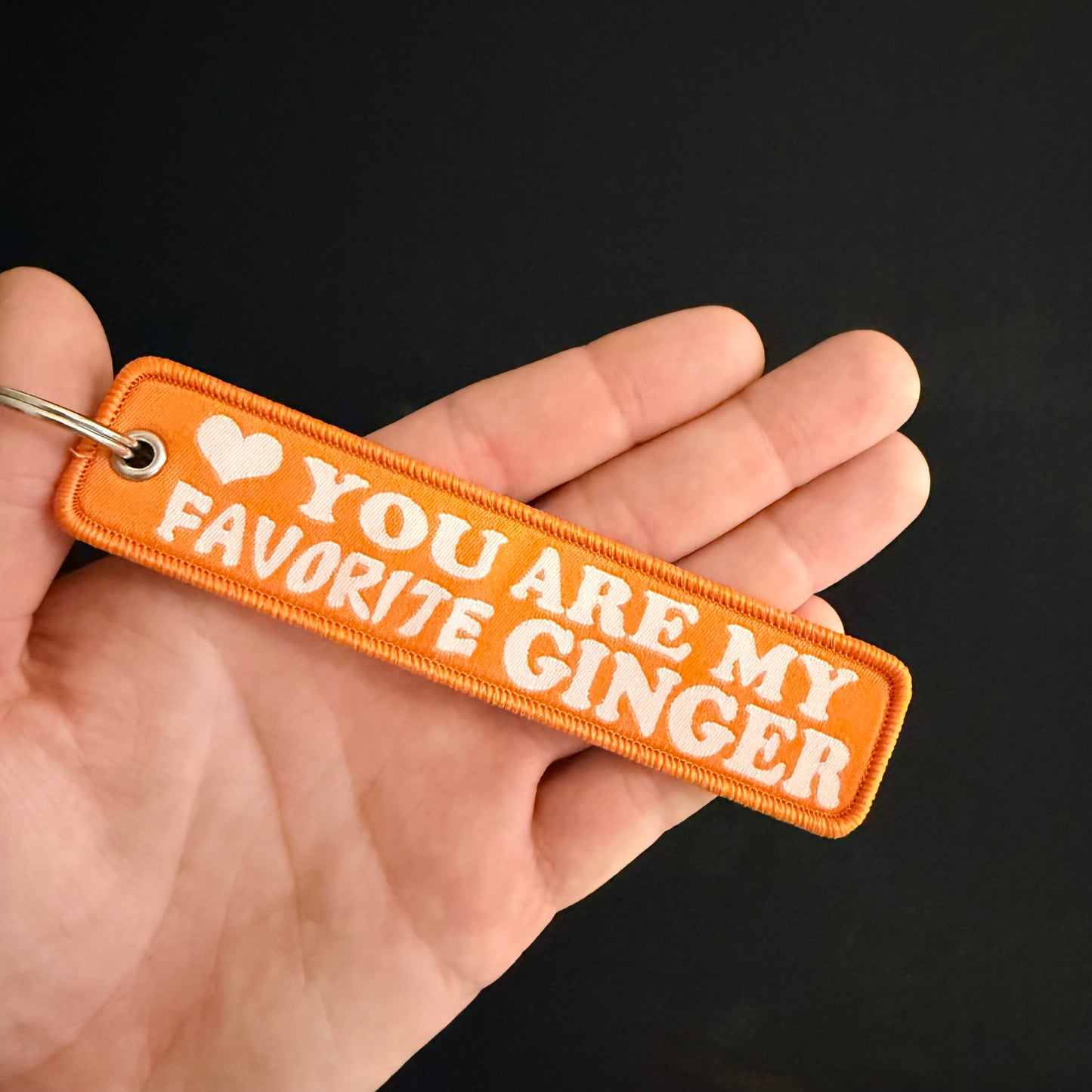 YOU ARE MY FAVORITE GINGER JET TAG