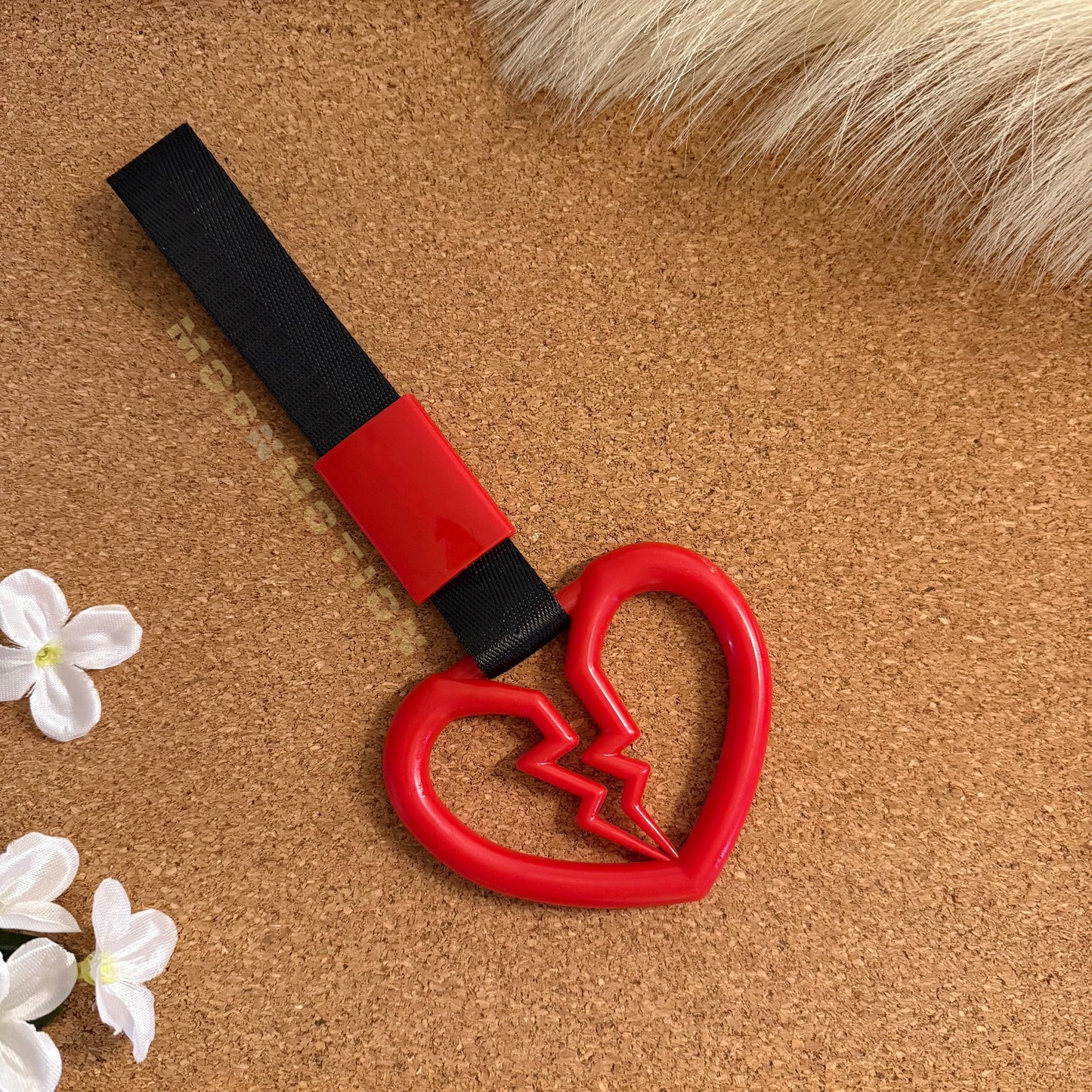 BROKEN HEART SHAPE TSURIKAWA HANDLE