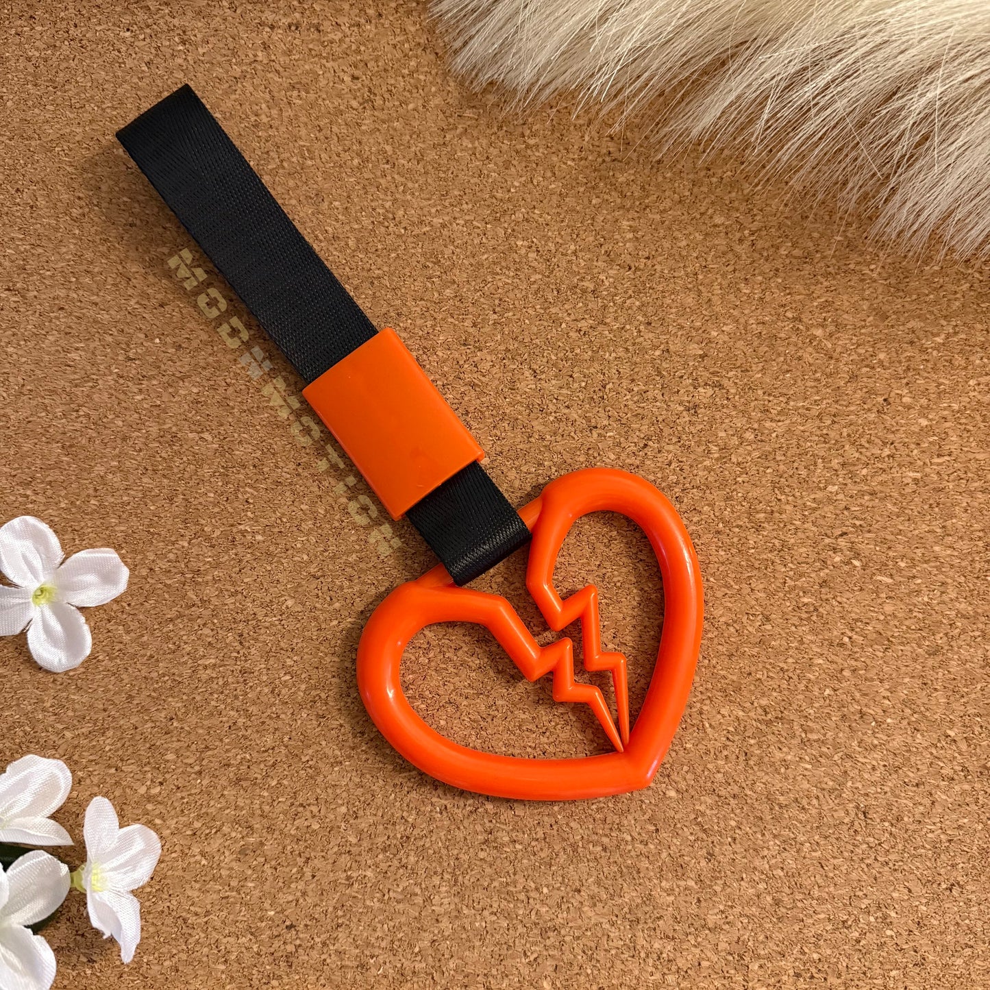 BROKEN HEART SHAPE TSURIKAWA HANDLE