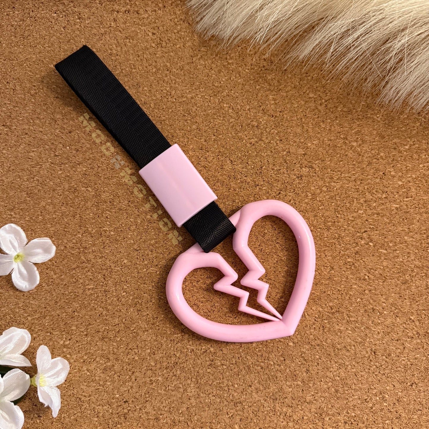 BROKEN HEART SHAPE TSURIKAWA HANDLE