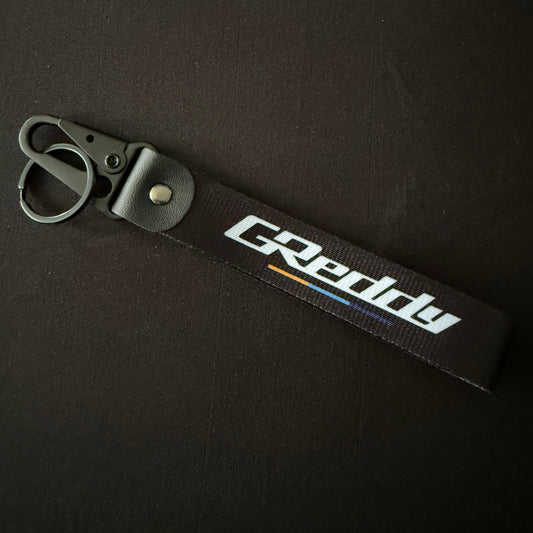 GREDDY STYLE WRIST STRAP KEYCHAIN