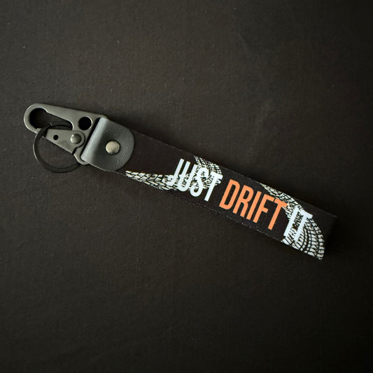 JUST DRIFT IT WRIST STRAP KEYCHAIN