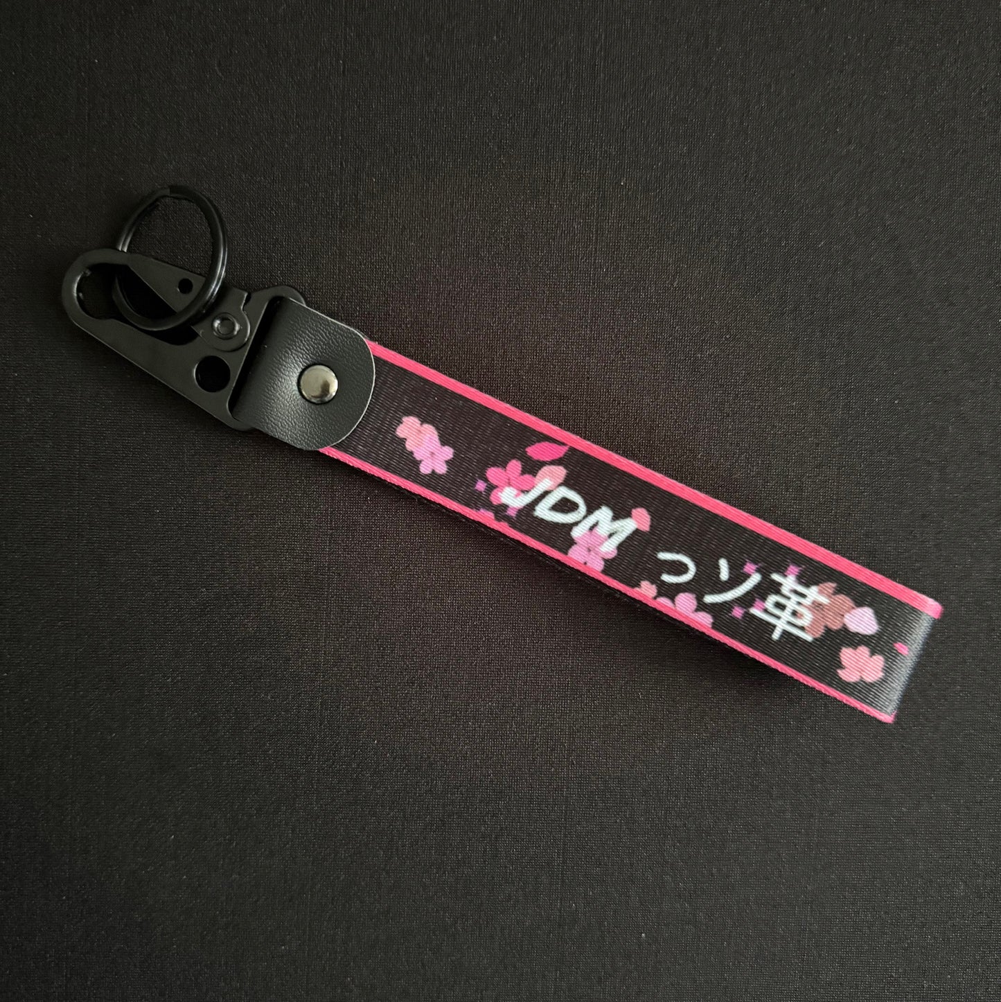JDM SAKURA WRIST STRAP KEYCHAIN