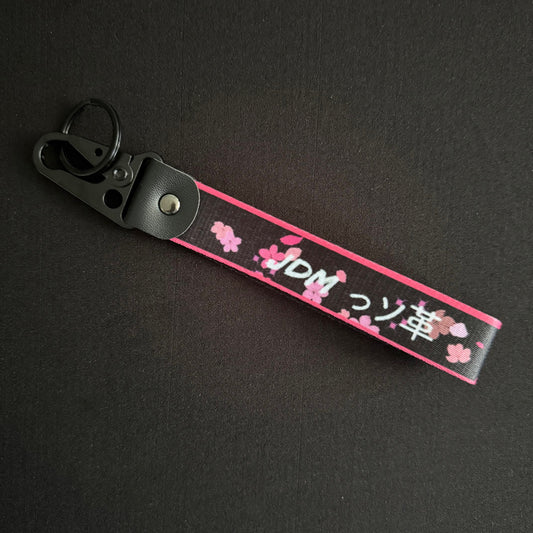 JDM SAKURA WRIST STRAP KEYCHAIN