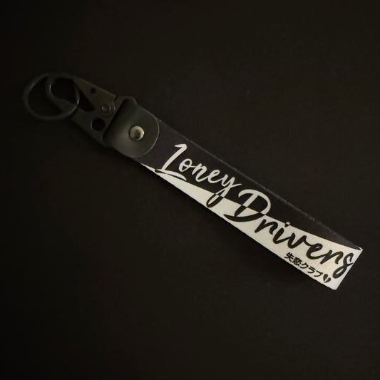 LONELY DRIVERS WRIST STRAP KEYCHAIN