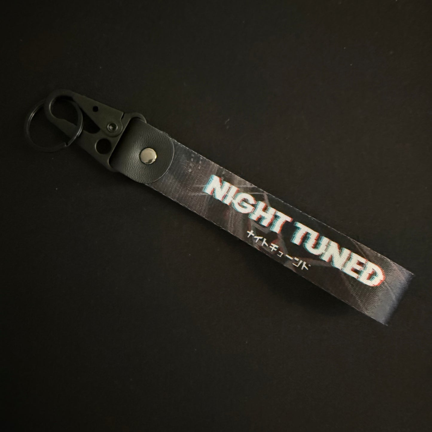 NIGHT TUNED WRIST STRAP KEYCHAIN
