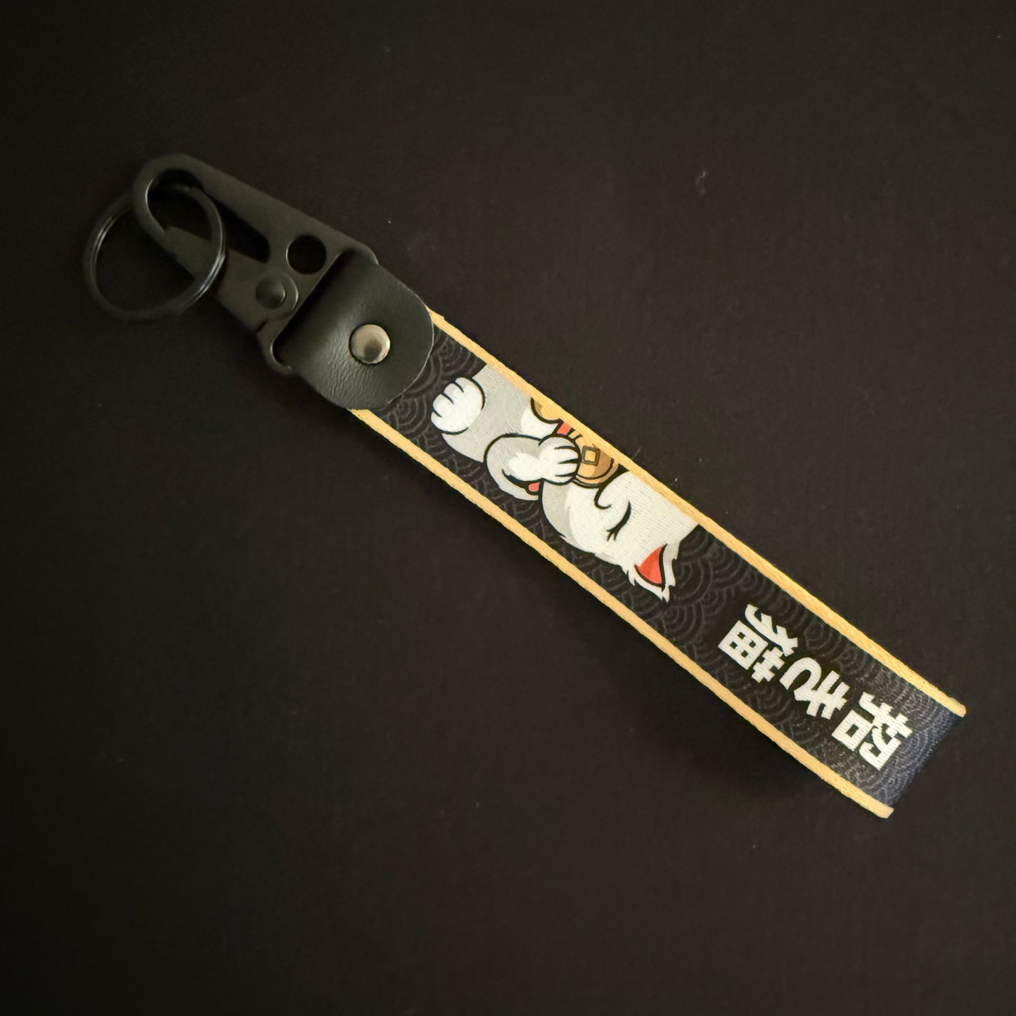 SHUT UP AND TAKE MY MONEY 招き猫 WRIST STRAP KEYCHAIN