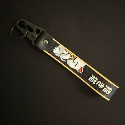 SHUT UP AND TAKE MY MONEY 招き猫 WRIST STRAP KEYCHAIN