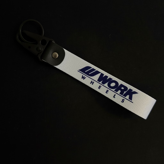 WORK WHEELS STYLE WRIST STRAP KEYCHAIN